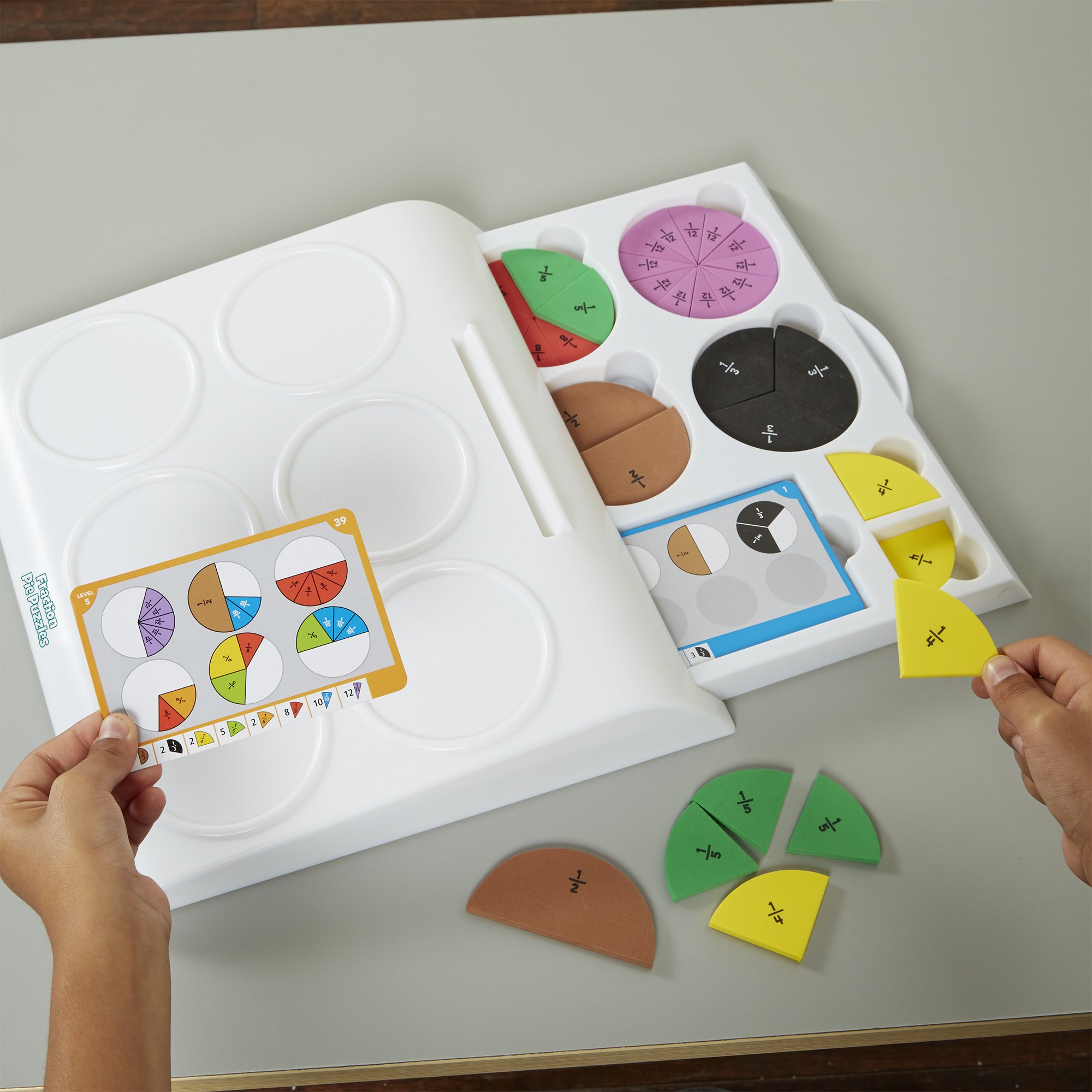 Foto 4 pulgar | Fraction Pie Puzzles Perspectivas Educativas - Venta Internacional.