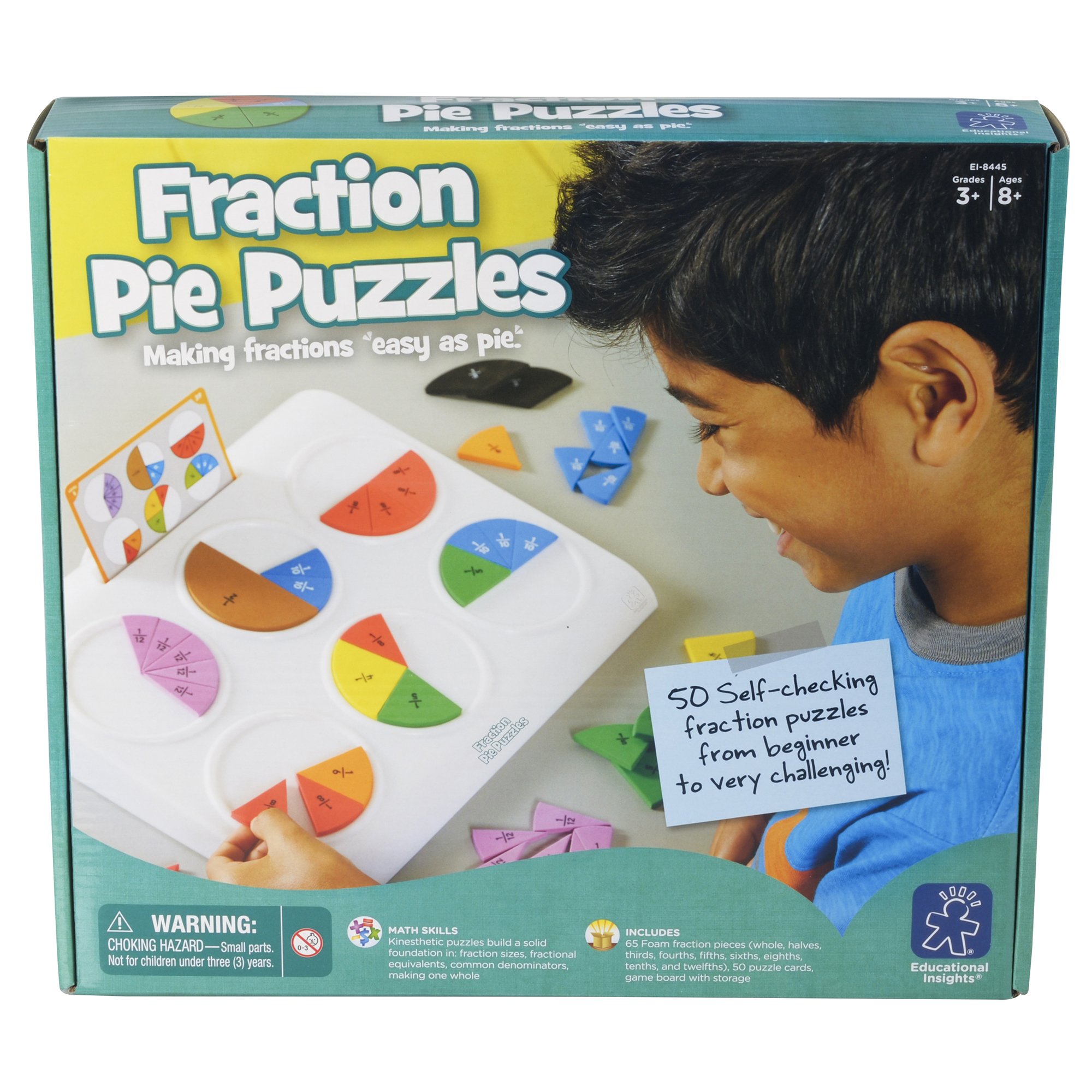 Foto 7 pulgar | Fraction Pie Puzzles Perspectivas Educativas - Venta Internacional.