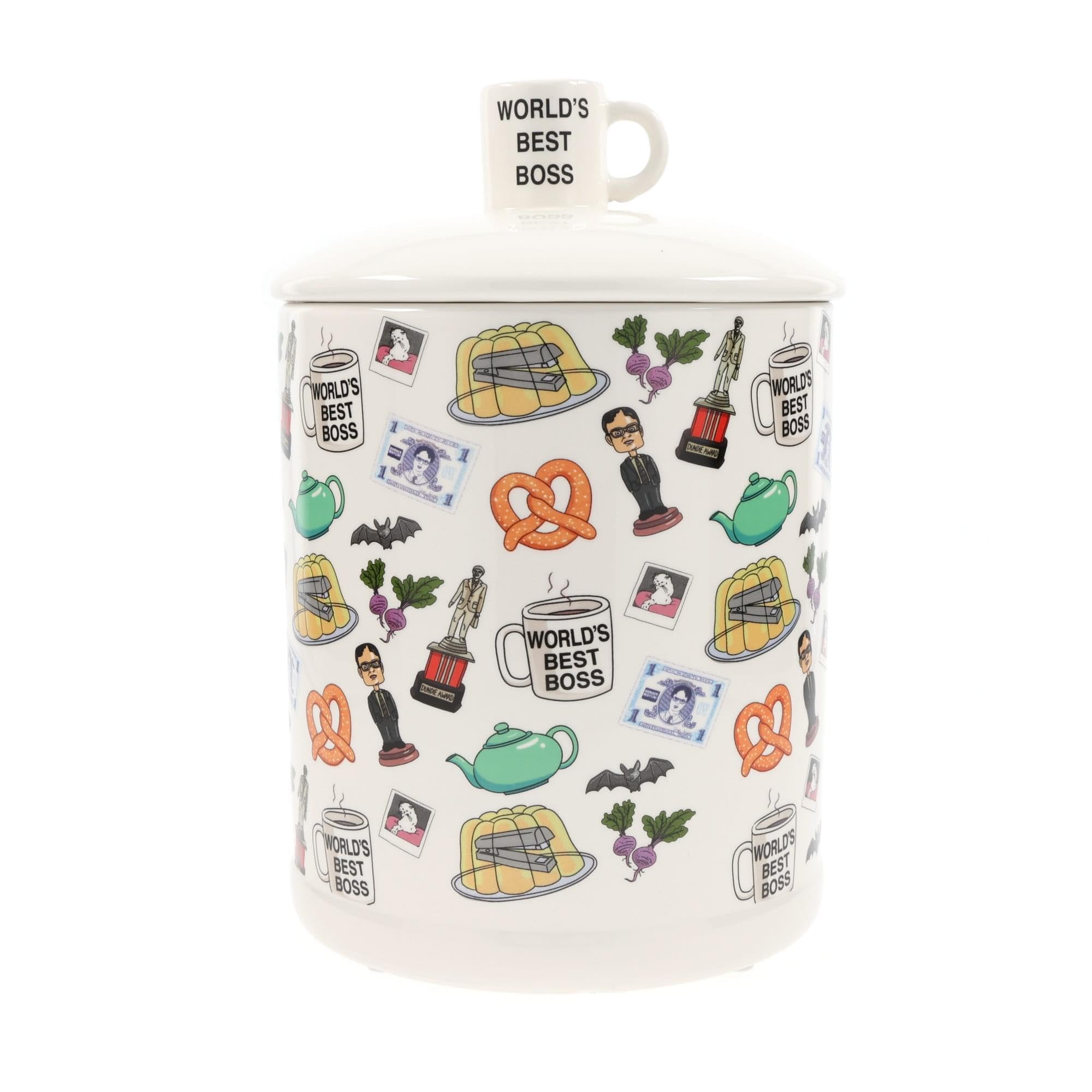 Tarro Para Galletas Y Aperitivos Silver Buffalo The Office Dunder Mifflin - Venta Internacional.