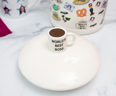 Foto 6 | Tarro Para Galletas Y Aperitivos Silver Buffalo The Office Dunder Mifflin - Venta Internacional.