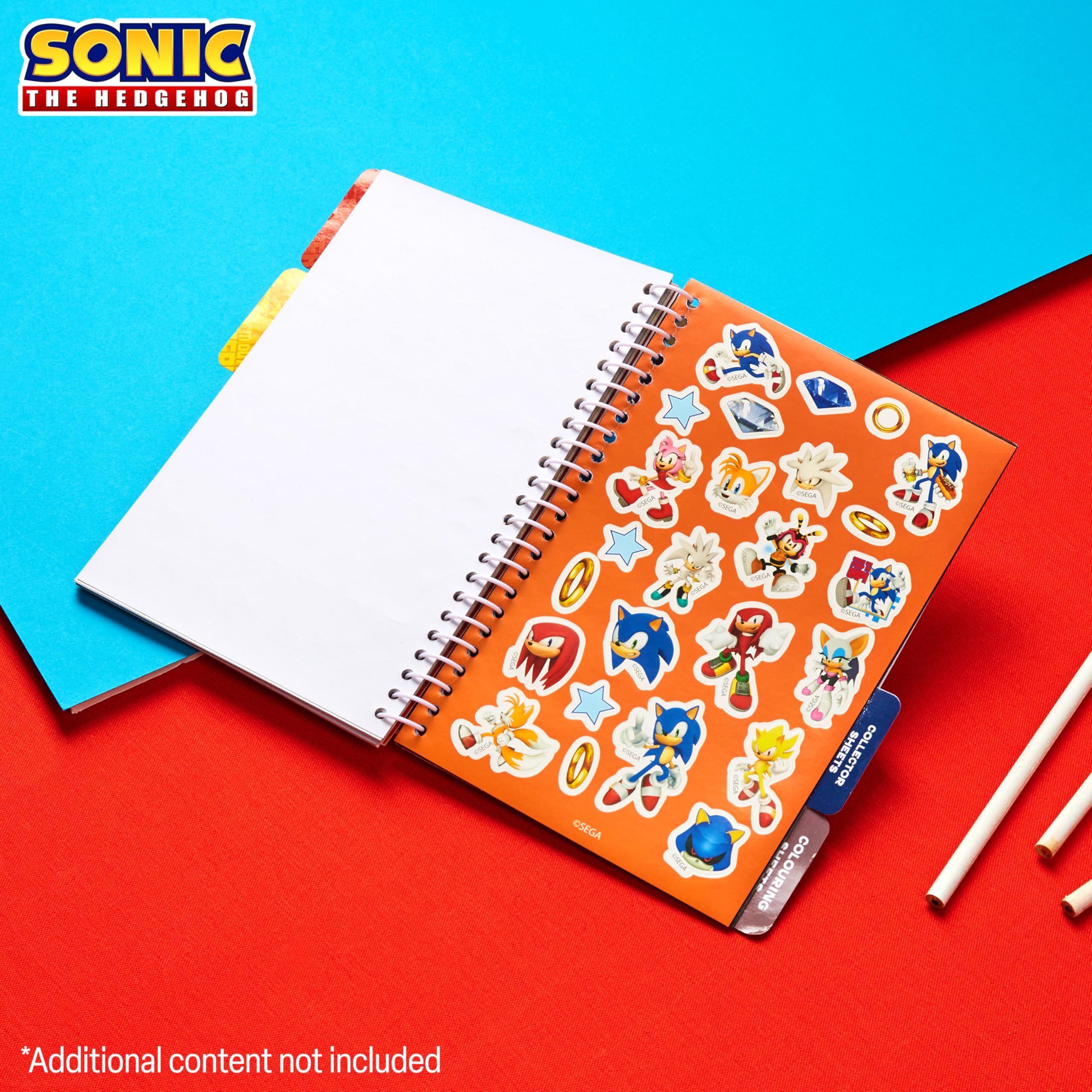 Foto 3 pulgar | Pegatina Y Libro De Actividades De Sonic The Hedgehog Con 1000 Pegatinas - Venta Internacional.