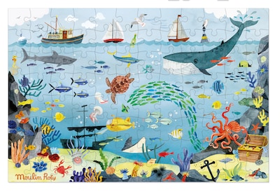 Foto 1 | Puzzle Explorador Del Océano (96