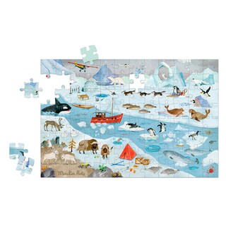 Foto 1 | Puzzle Explorador de la Banquisa Moulin Roty