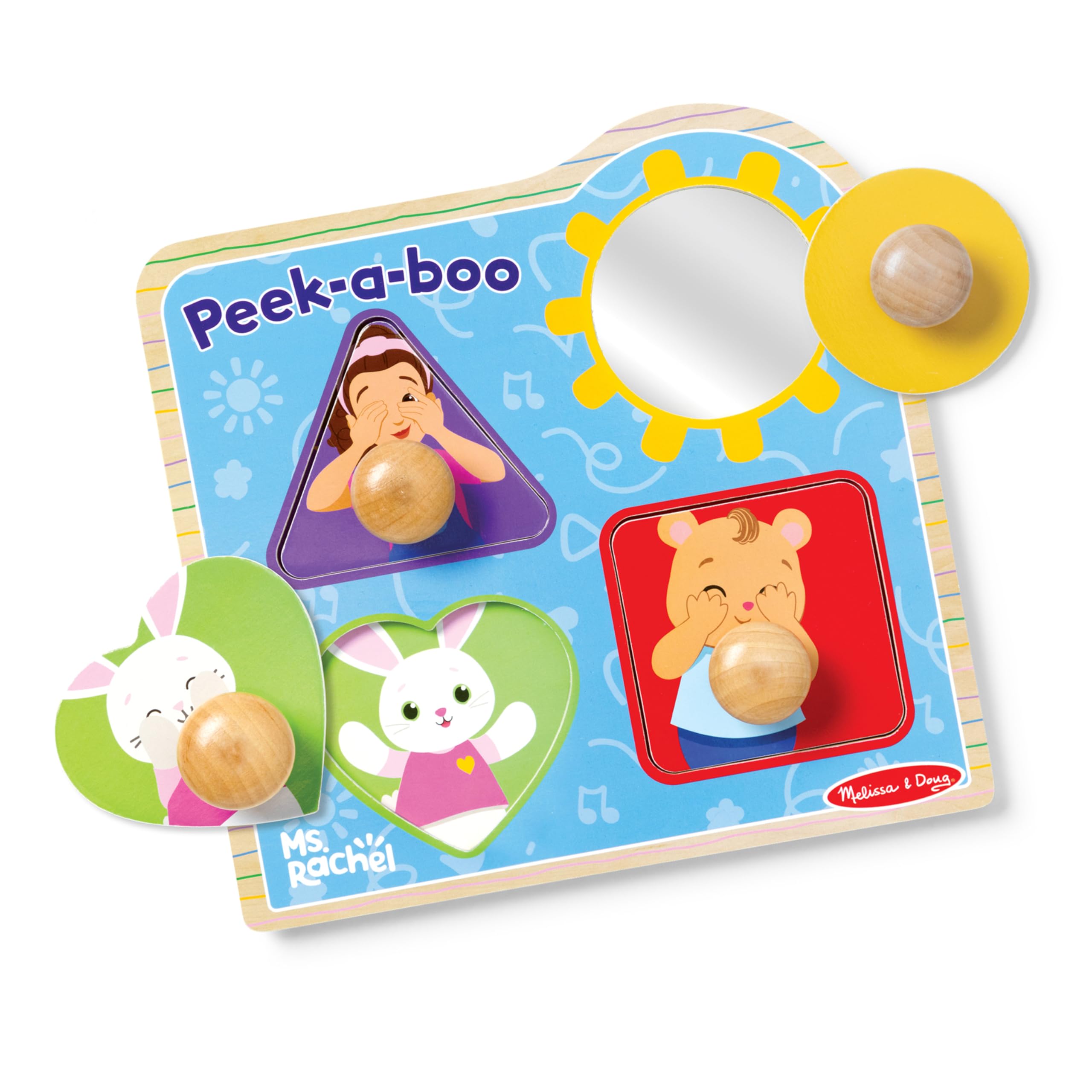Foto 1 | Rompecabezas Melissa & Doug Peek-a-boo-Venta Internacional