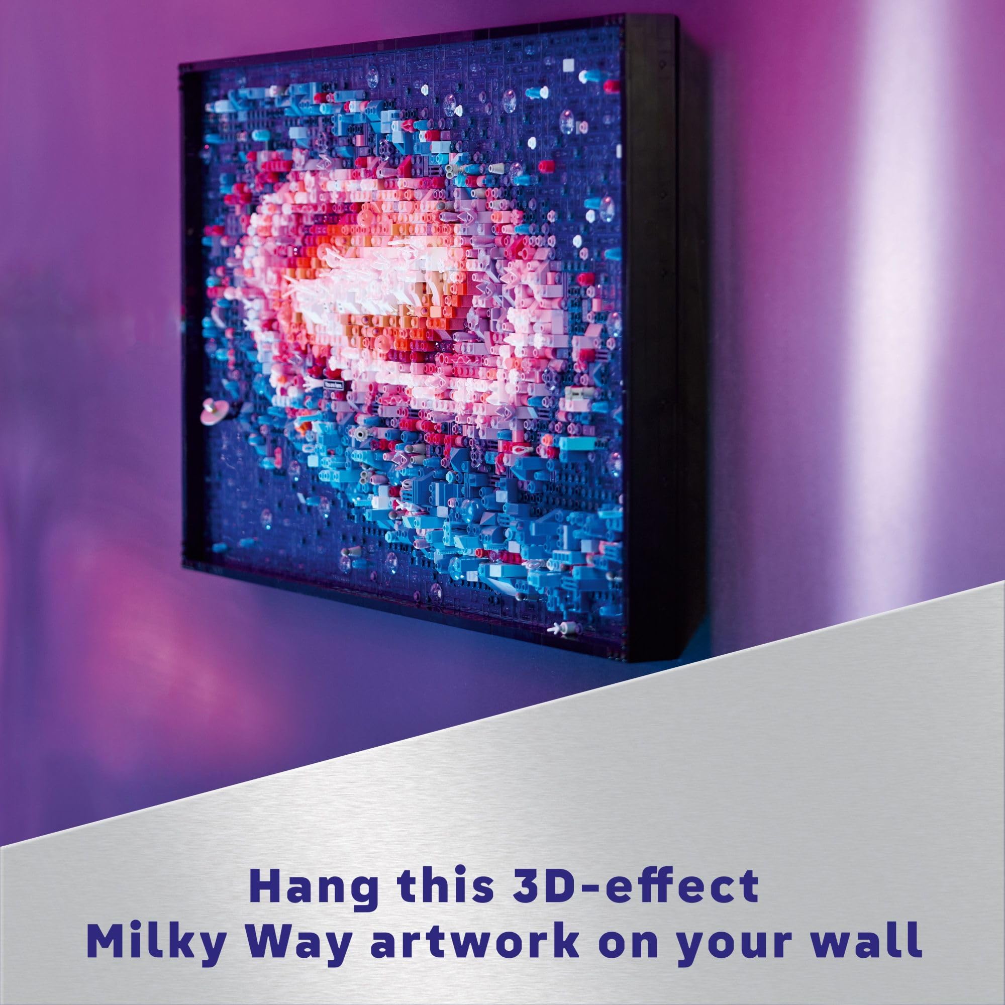 Foto 7 pulgar | Set De Construcción Lego Art The Milky Way Galaxy Para Decoración Mural - Venta Internacional.