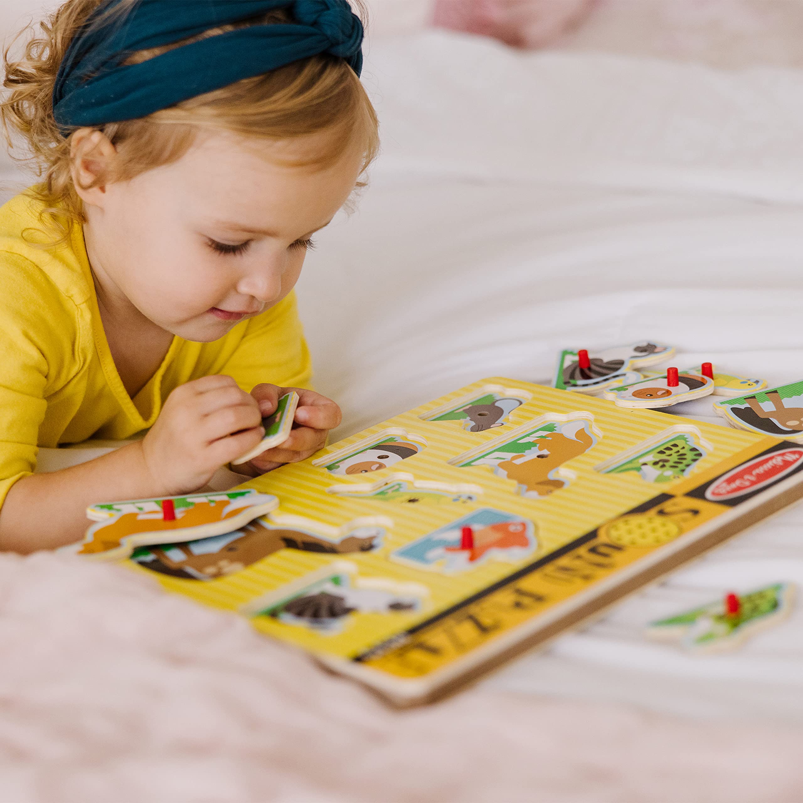 Foto 5 | Puzle Melissa & Doug Pets Sound De Madera, 8 Piezas, Más De 2 Años - Venta Internacional.
