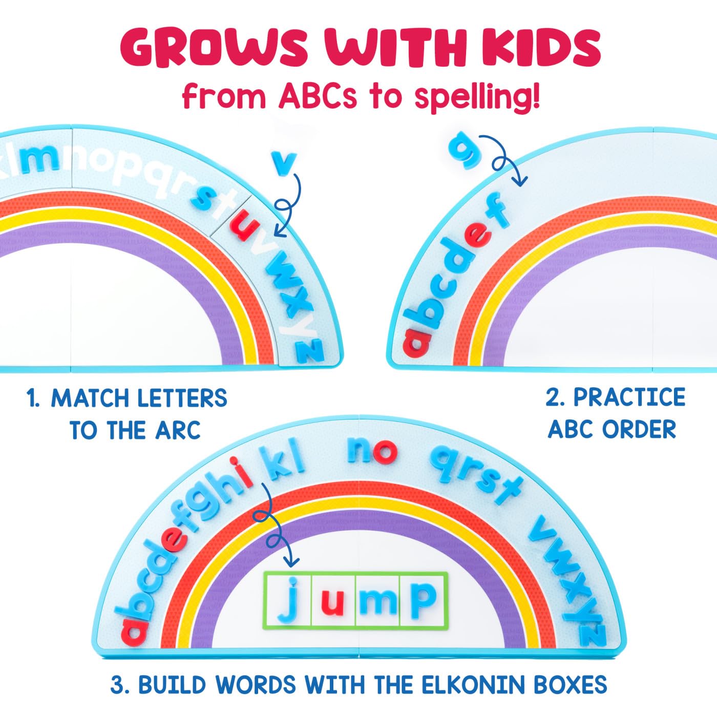 Foto 3 | Rompecabezas Alphabet Educational Insights Abc Arc Mat - Venta Internacional