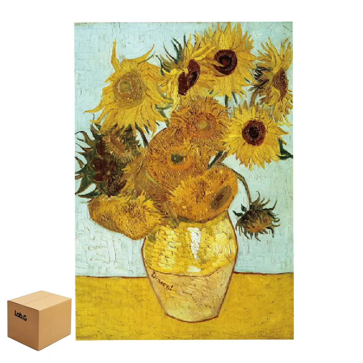 Rompecabezas Lab.g Puzzle Cresko Girasole Gogh Arte