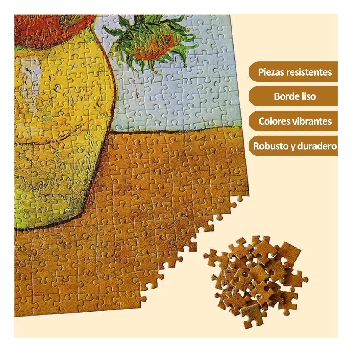Foto 3 pulgar | Rompecabezas Lab.g Puzzle Cresko Girasole Gogh Arte