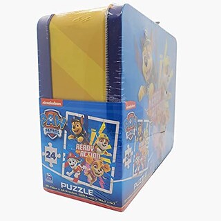 Foto 3 | Lonchera De Lata Puzzle Paw Patrol, 24 Piezas Con Rompecabezas - Venta Internacional.
