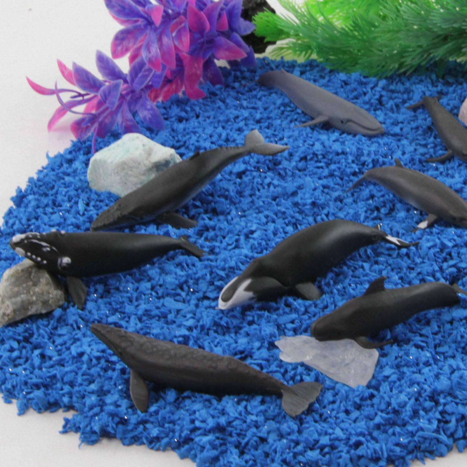 Foto 2 | Set De Figuras Safari Ltd. Whale Toob Con 10 Figuras De 6 A 10 Cm, 3 O Más - Venta Internacional.