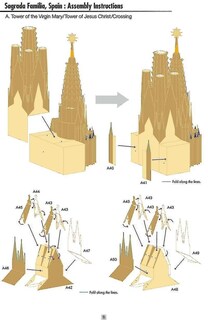 Foto 5 | Modelo De Arquitectura De La Sagrada Familia Con Rompecabezas 3d Diy - Venta Internacional.