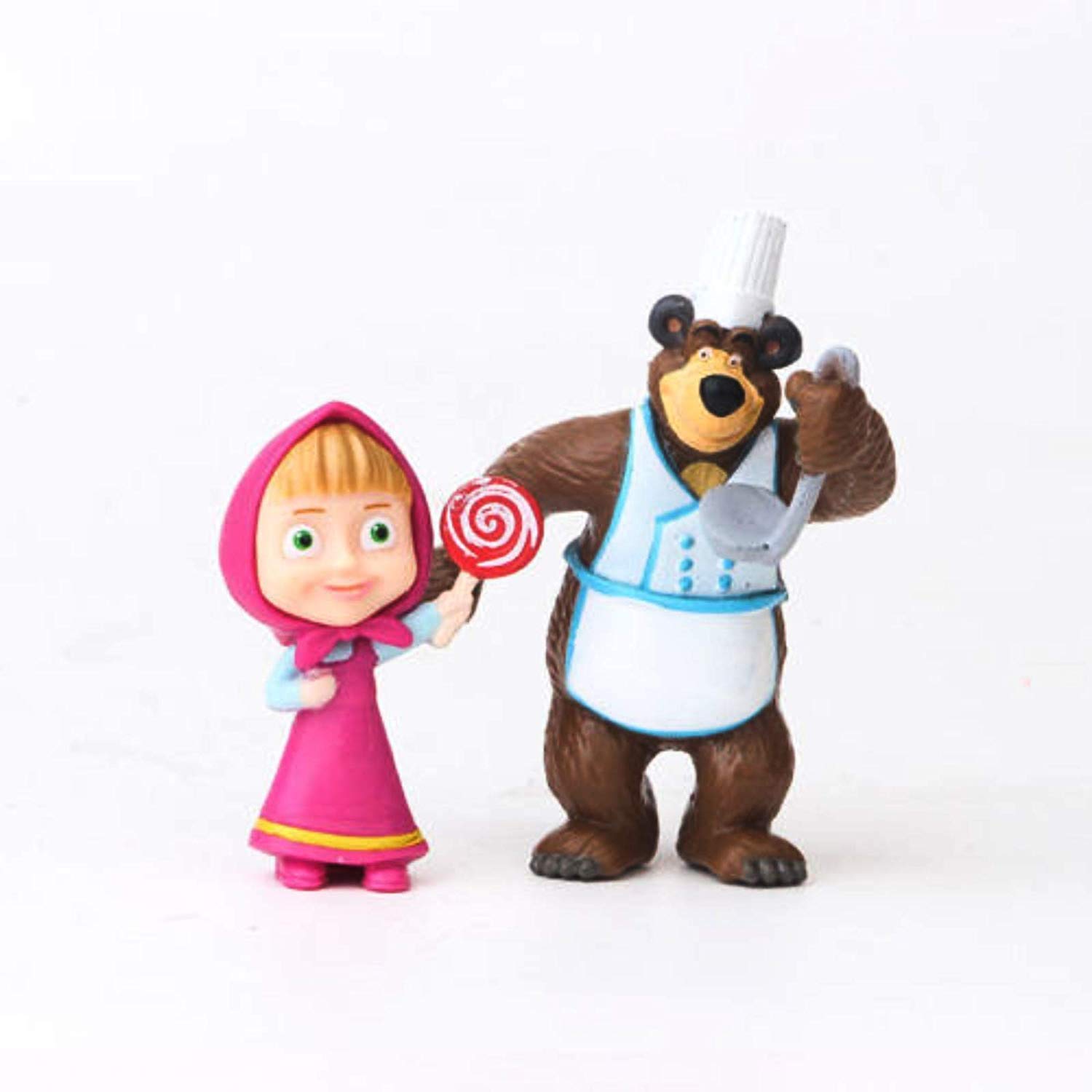 Foto 5 pulgar | Set De Juguetes Para Figuras Masha Y El Oso Royaltoys, 10 Unidades, Regalo De Fiesta - Venta Internacional.