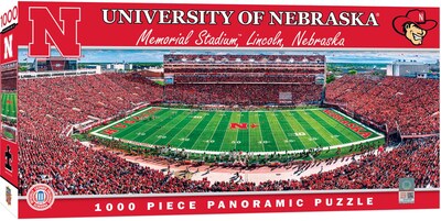 Foto 1 | Rompecabezas Masterpieces Ncaa Nebraska Cornhuskers 1000 Unidades - Venta Internacional.