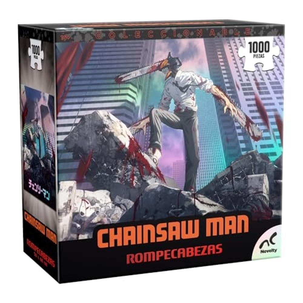 Foto 2 pulgar | Rompecabezas Chainsaw Man 1000 Piezas Coleccionable