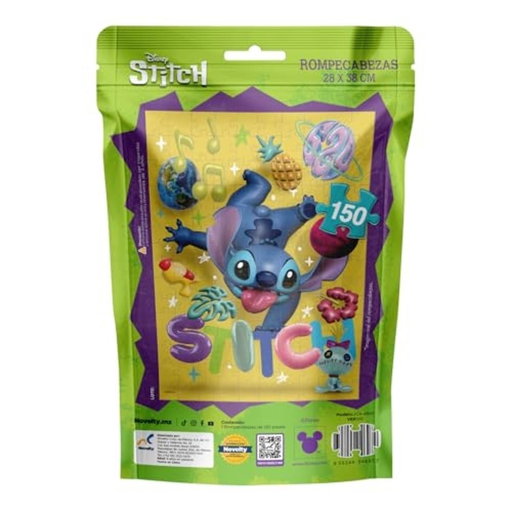 Foto 4 pulgar | Rompecabezas Stitch 150 Piezas En Bolsa