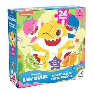 Foto 1 | Rompecabezas Piezas Gigantes Baby Shark 24 Piezas
