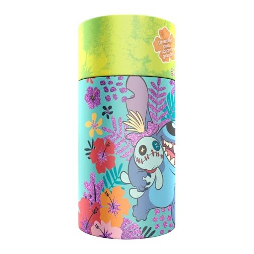 Foto 4 pulgar | Rompecabezas Infantil Stitch 60 Piezas Cilindro