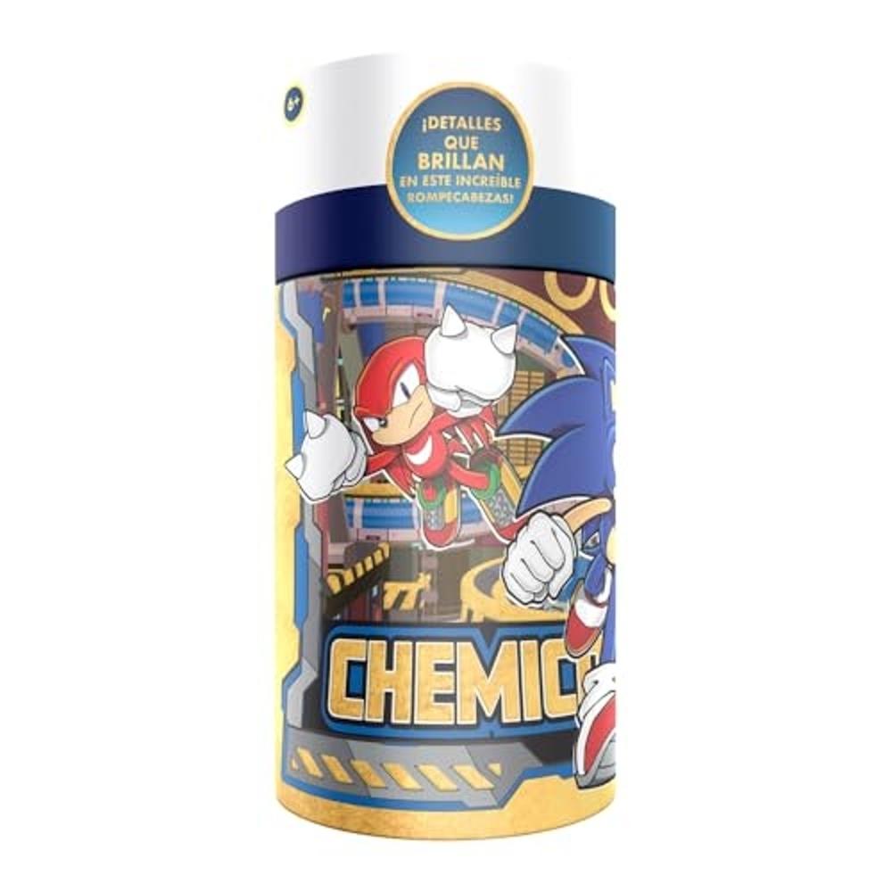 Foto 3 | Rompecabezas Infantil Sonic 60 Piezas Cilindro