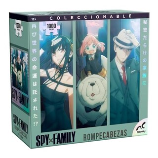 Foto 1 | Rompecabezas Spy X Family 2t 1000 Piezas Coleccionable