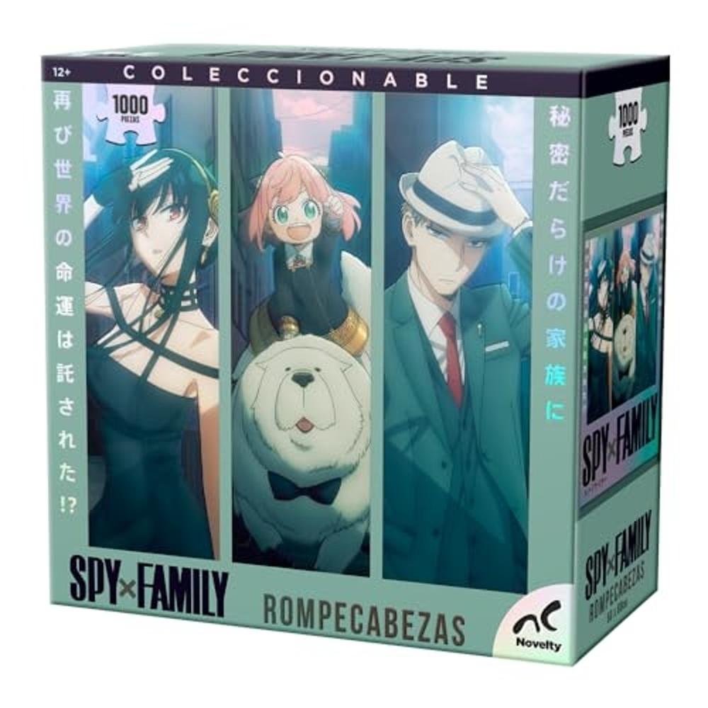 Foto 4 pulgar | Rompecabezas Spy X Family 2t 1000 Piezas Coleccionable