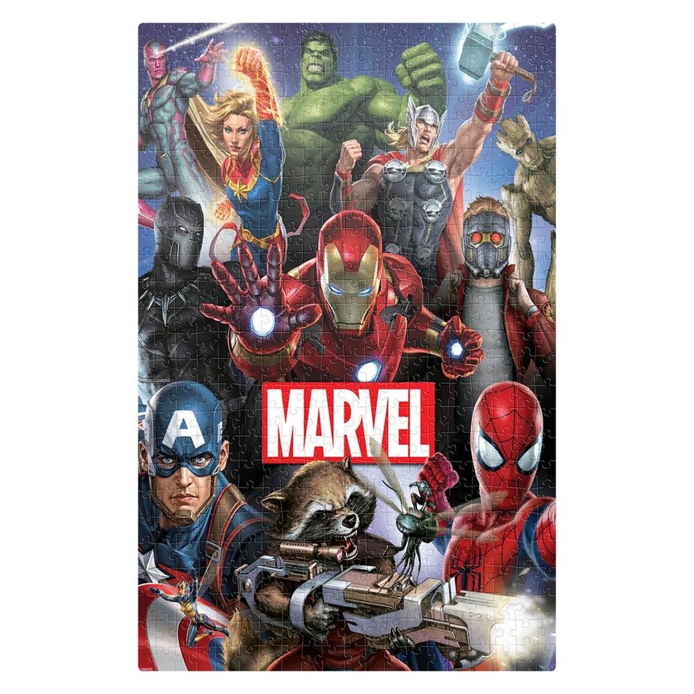 Foto 4 pulgar | Rompecabezas Marvel 500 Piezas Estuche Metálico Coleccionable