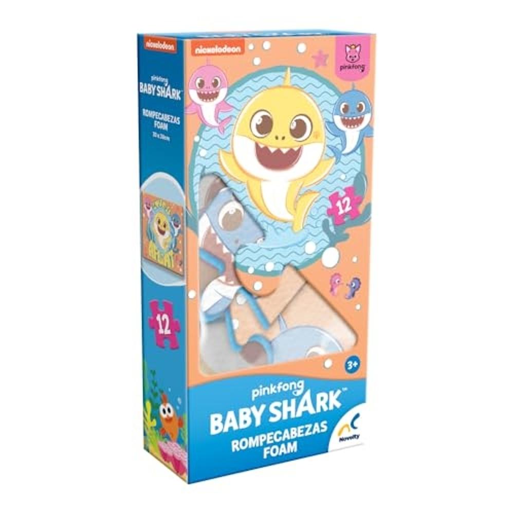 Rompecabezas Foam Baby Shark 12 Piezas