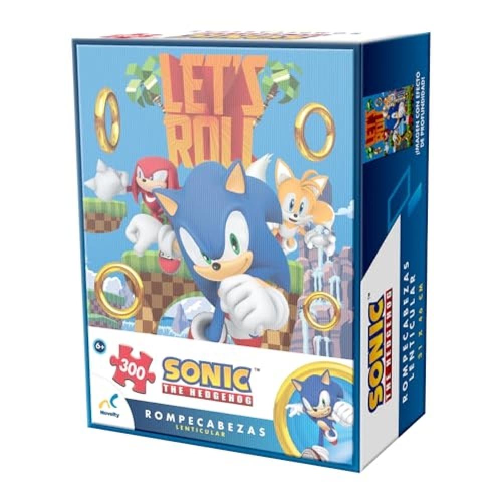 Foto 4 pulgar | Rompecabezas Lenticular Sonic 300 Piezas