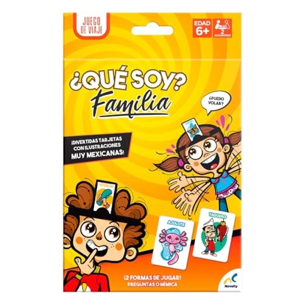 Foto 4 pulgar | Juego de Viaje ¿Qué Soy? Familia