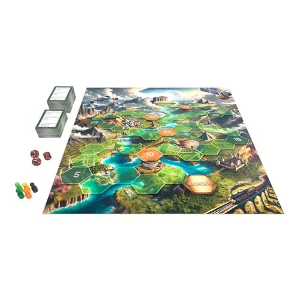 Foto 3 pulgar | Juego de Mesa en Familia Maratón