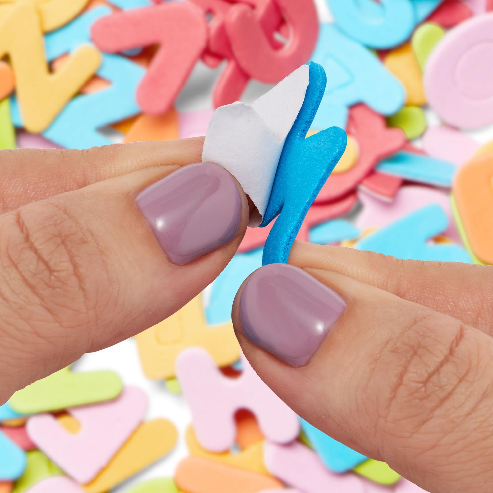 Foto 7 pulgar | Pegatinas Juvale De Espuma Con El Alfabeto, 1300 Piezas, Para Manualidades Infantiles - Venta Internacional.