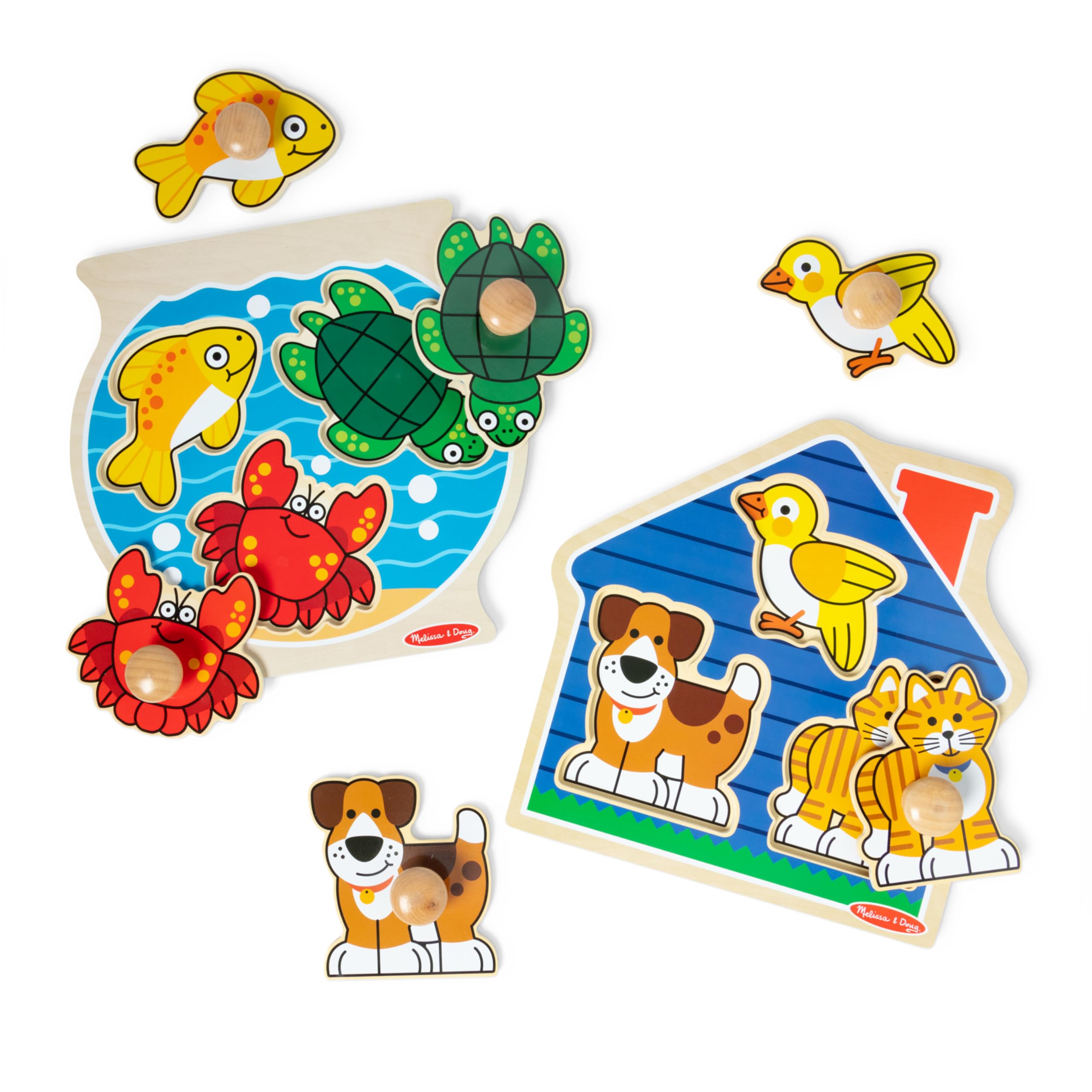 Foto 2 pulgar | Juguete de Madera Puzzle Melissa & Doug  3 Piezas - Venta Internacional