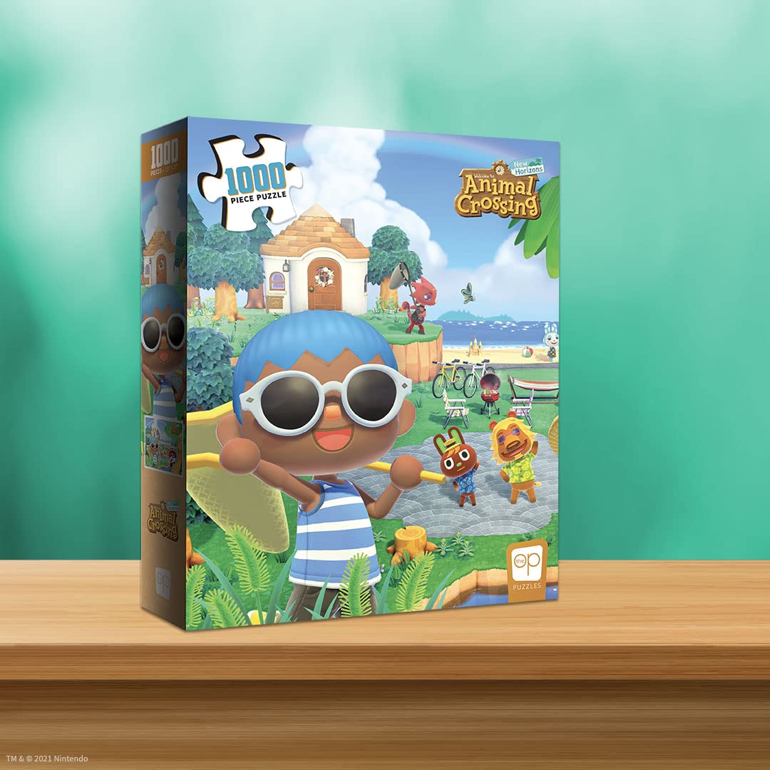 Foto 7 pulgar | Rompecabezas Usaopoly Animal Crossing «summer Fun», 1000 Unidades - Venta Internacional.