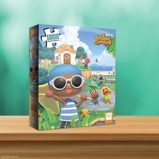 Foto 6 | Rompecabezas Usaopoly Animal Crossing «summer Fun», 1000 Unidades - Venta Internacional.