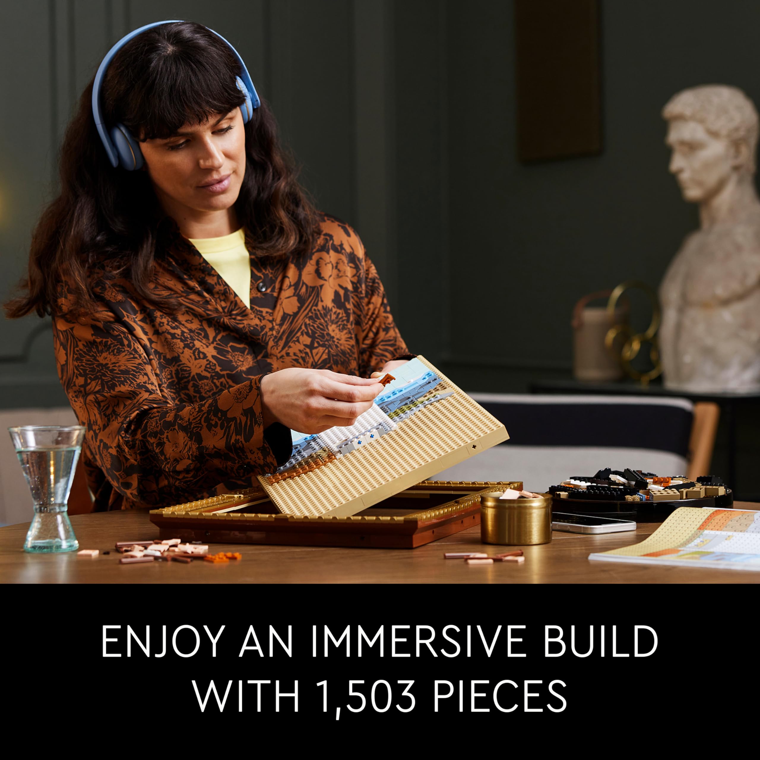 Foto 4 | Set De Construcción Lego Art Mona Lisa Panting 31213 Para Adultos - Venta Internacional.