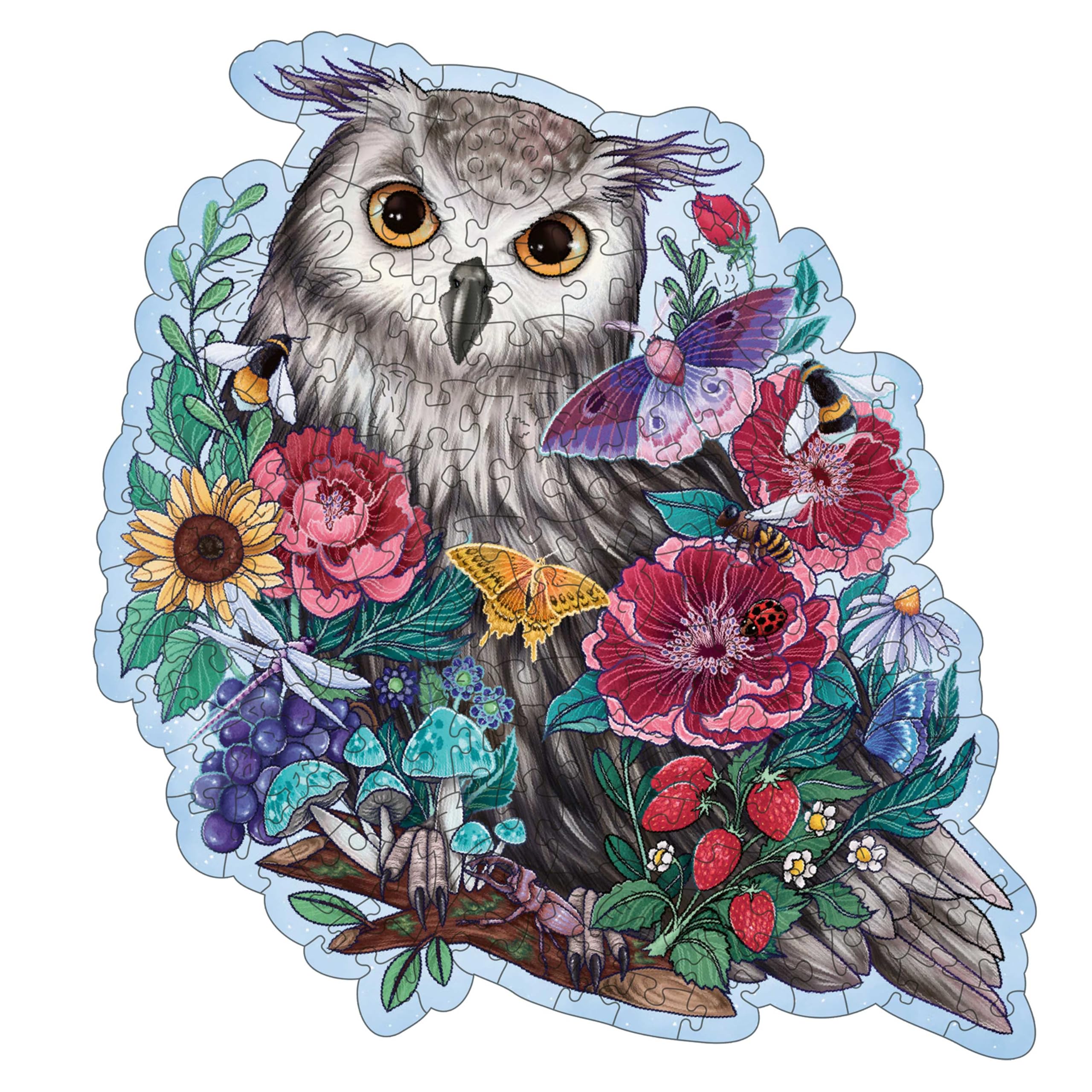 Foto 1 | Rompecabezas Ravensburger Mysterious Owl 150 Piezas - Venta Internacional.