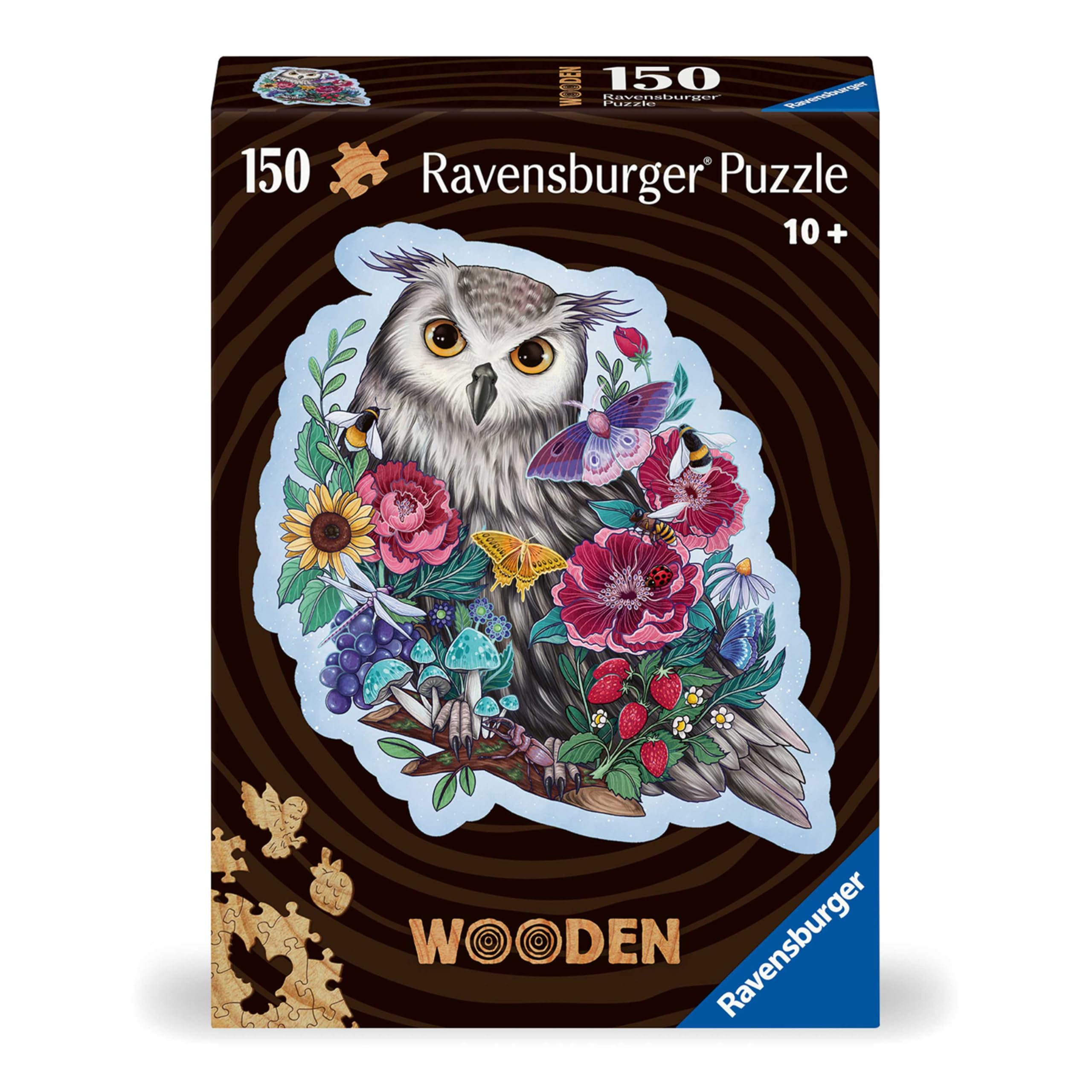 Foto 5 pulgar | Rompecabezas Ravensburger Mysterious Owl 150 Piezas - Venta Internacional.