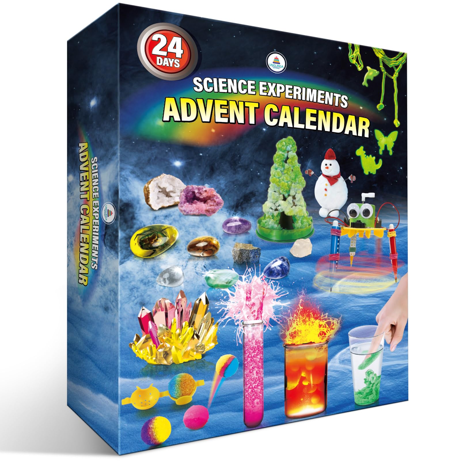 Foto 2 pulgar | Calendario De Adviento Unglinga Science Experiments 2024 Kids - Venta Internacional.