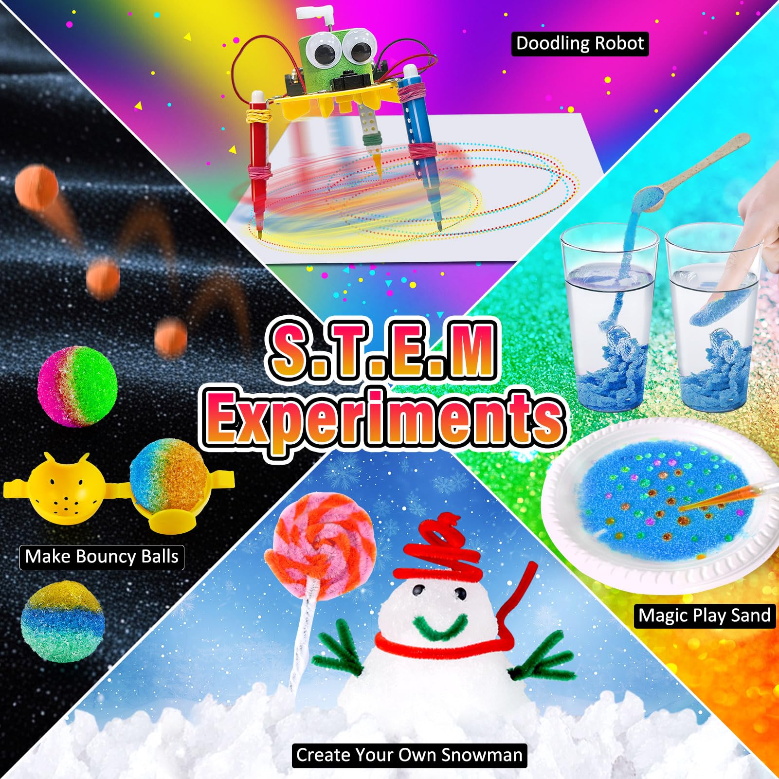 Foto 5 pulgar | Calendario De Adviento Unglinga Science Experiments 2024 Kids - Venta Internacional.