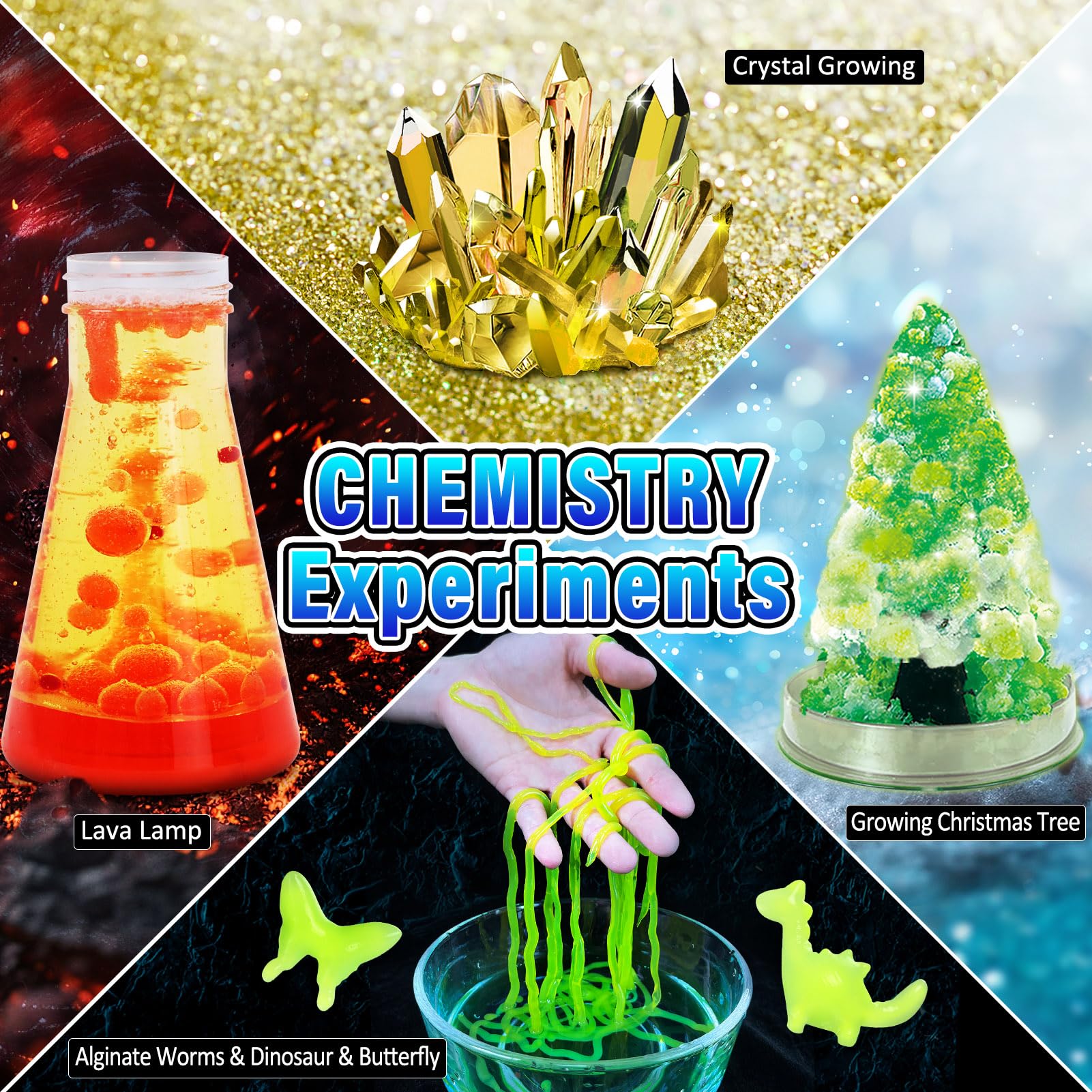 Foto 6 pulgar | Calendario De Adviento Unglinga Science Experiments 2024 Kids - Venta Internacional.