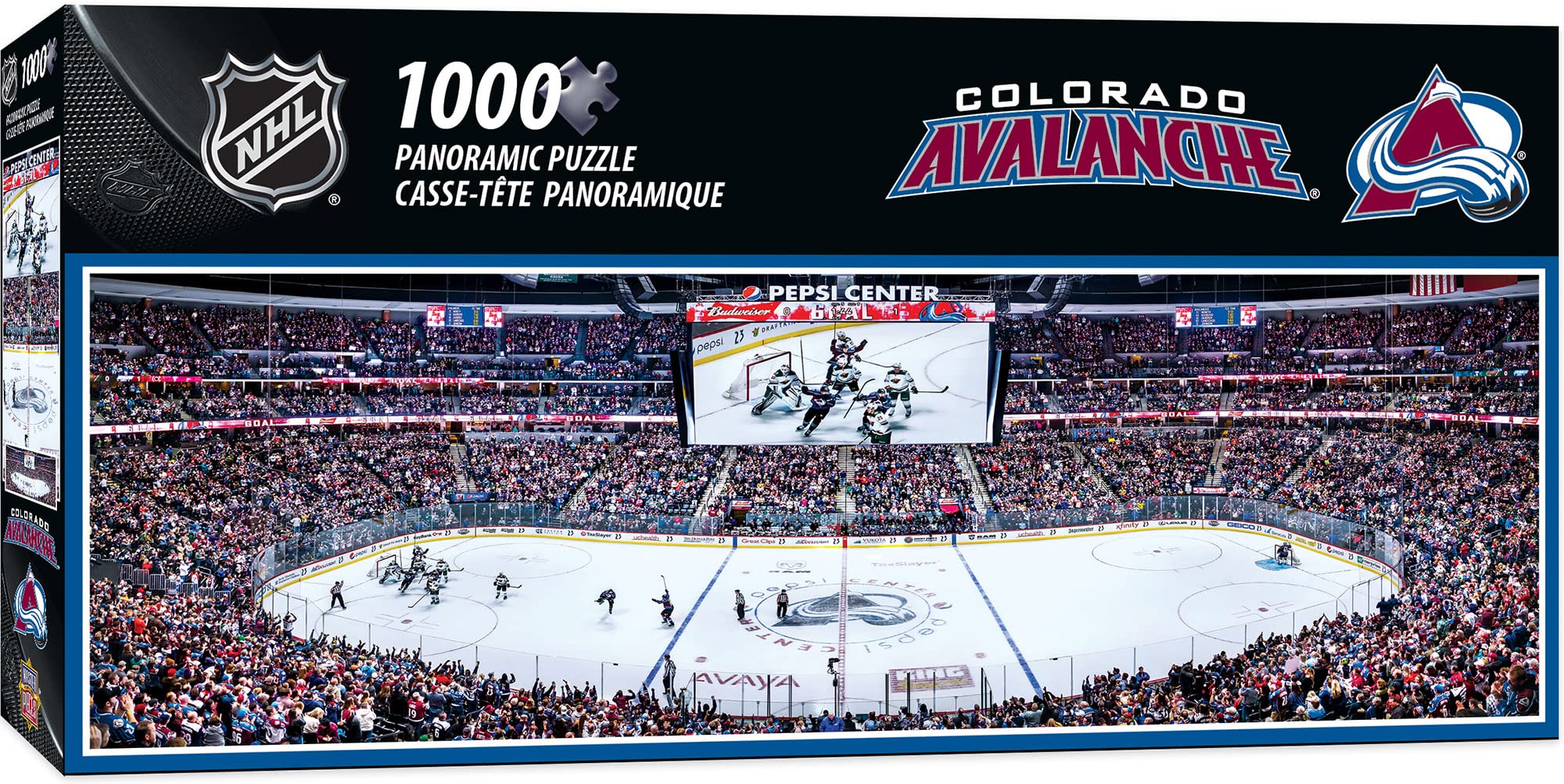Foto 2 pulgar | Rompecabezas Masterpieces Nhl Colorado Avalanche, 1000 Piezas - Venta Internacional.