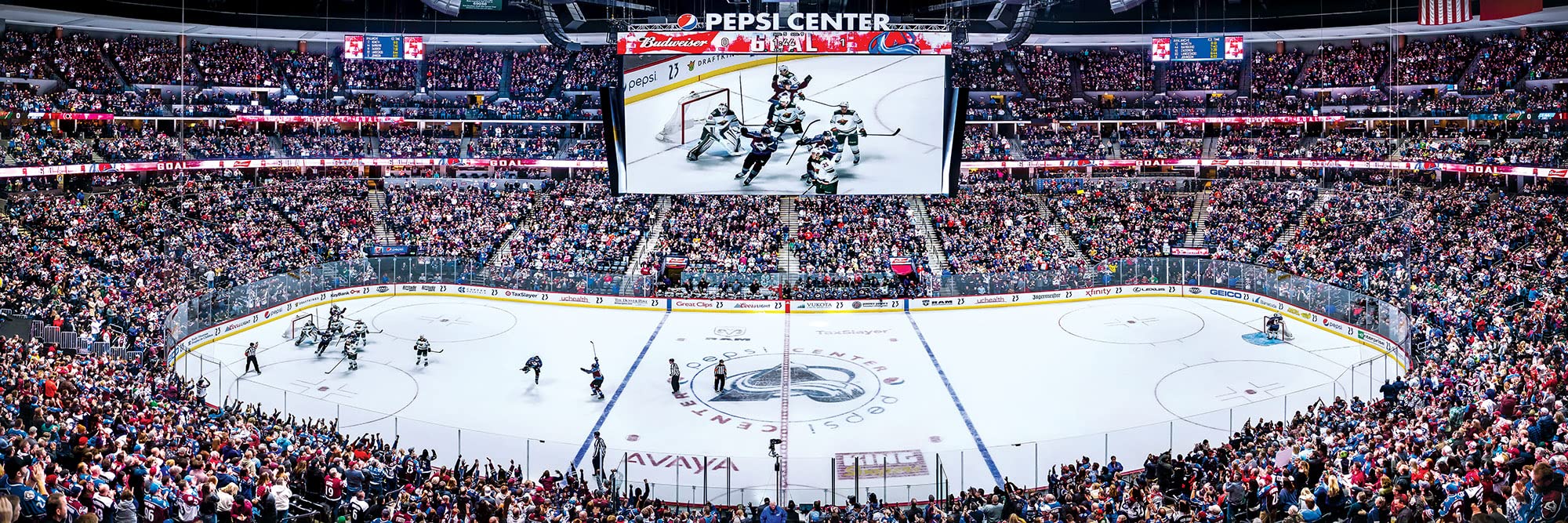 Foto 2 | Rompecabezas Masterpieces Nhl Colorado Avalanche, 1000 Piezas - Venta Internacional.