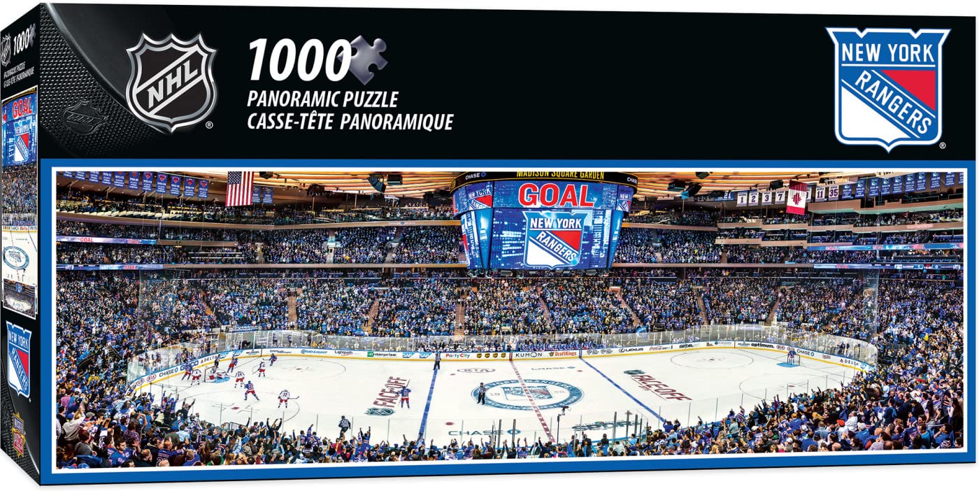 Foto 2 pulgar | Rompecabezas Masterpieces Nhl New York Rangers 1000 Piezas - Venta Internacional.