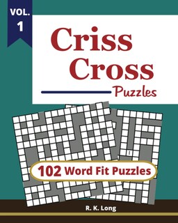 Foto 1 | Book Crisscross Puzzles, Volumen 1, Con Rompecabezas De 102 Palabras - Venta Internacional.