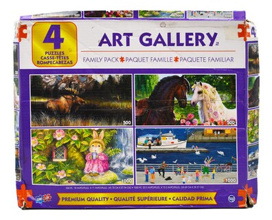 Foto 1 | Rompecabezas 4 En 1 Pack Familiar Photo Gallery 88302 Tcg Cf
