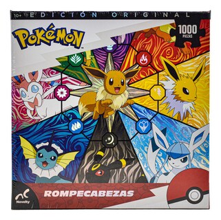 Foto 1 | Pokemon Rompecabezas Evee 1000 Pzs Edicion Original Novelty