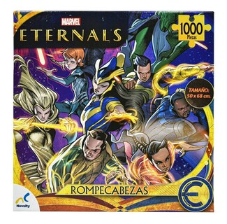 Foto 1 | Marvel Eternals Rompecabezas 1000pz 50 X 68cm Novelty