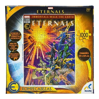 Foto 3 | Marvel Eternals Rompecabezas 1000pz 50 X 68cm Novelty