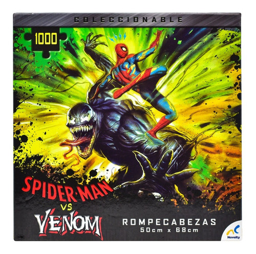 Foto 2 pulgar | Marvel Spiderman Vs Venom Rompecabezas 1000 Piezas Novelty