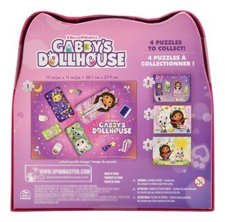 Foto 2 | Gabbys Dollhouse Pack 4 Rompecabezas 96 Piezas Spin Master